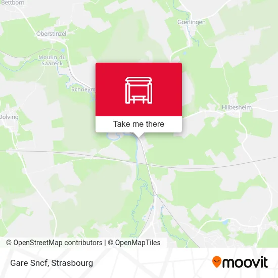 Gare Sncf map