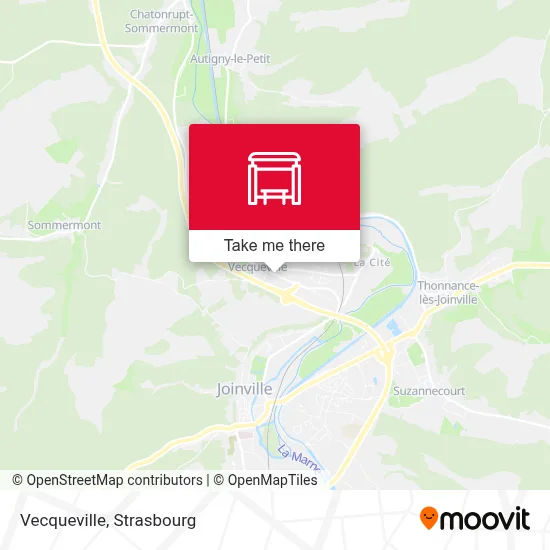 Vecqueville map
