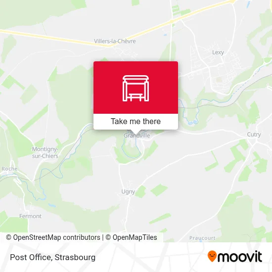 Mapa Poste