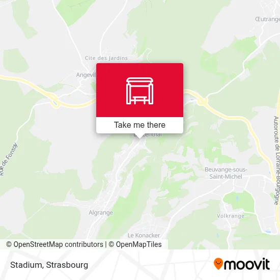 Stade map
