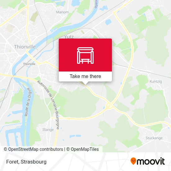 Foret map
