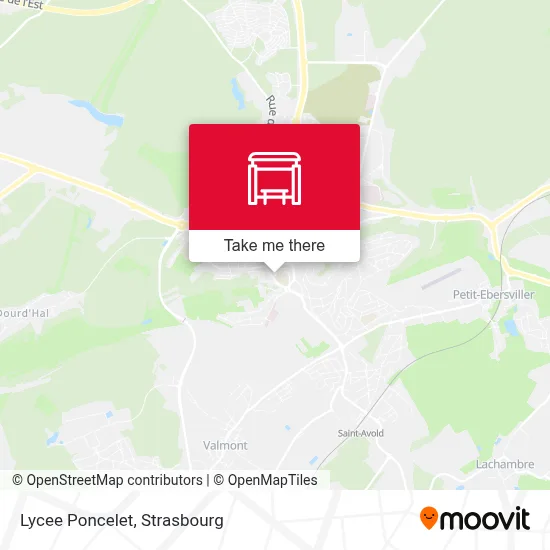 Lycee Poncelet map