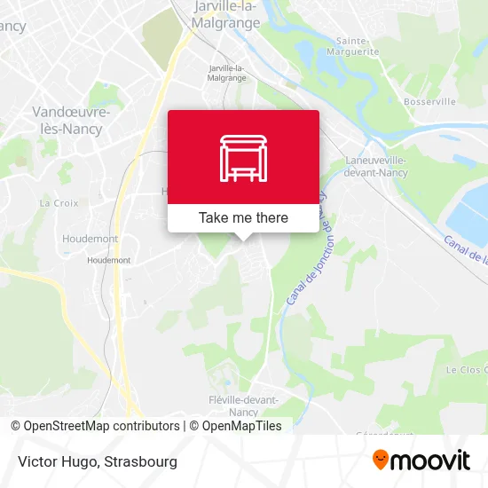 Victor Hugo map