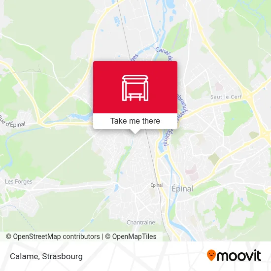 Calame map