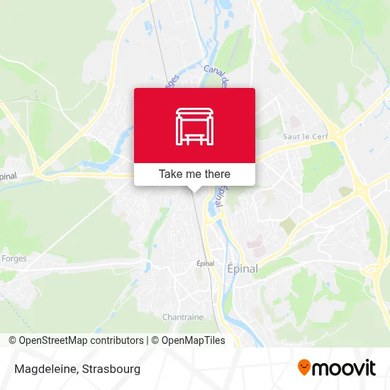 Magdeleine map