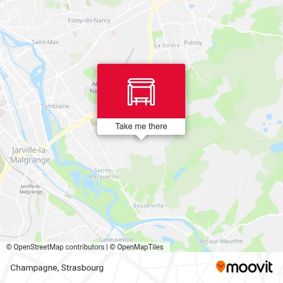 Champagne map