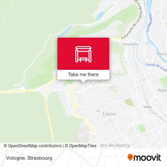 Vologne map