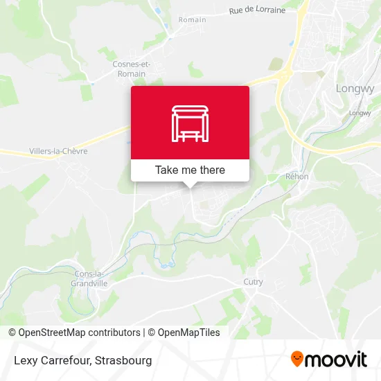 Lexy Carrefour map