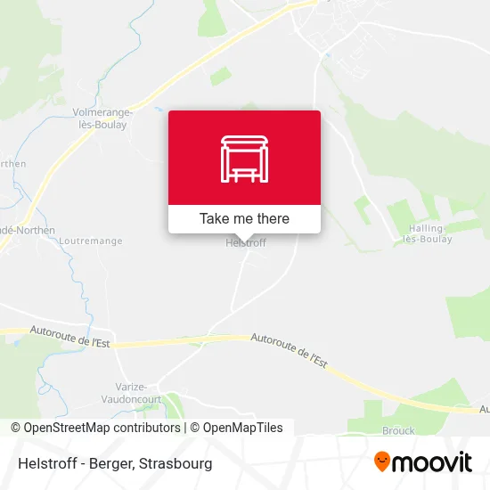 Helstroff - Berger map