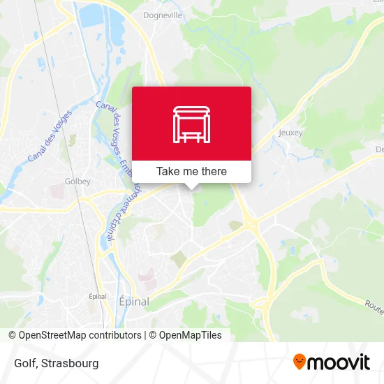 Golf map