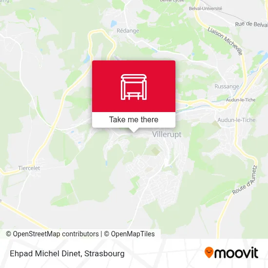 Ehpad Michel Dinet map