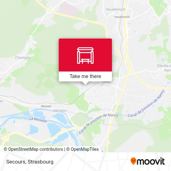 Secours map