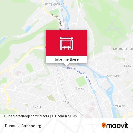 Dusaulx map