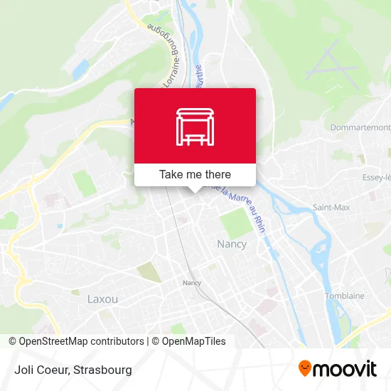 Joli Coeur map