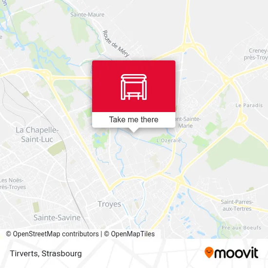 Tirverts map