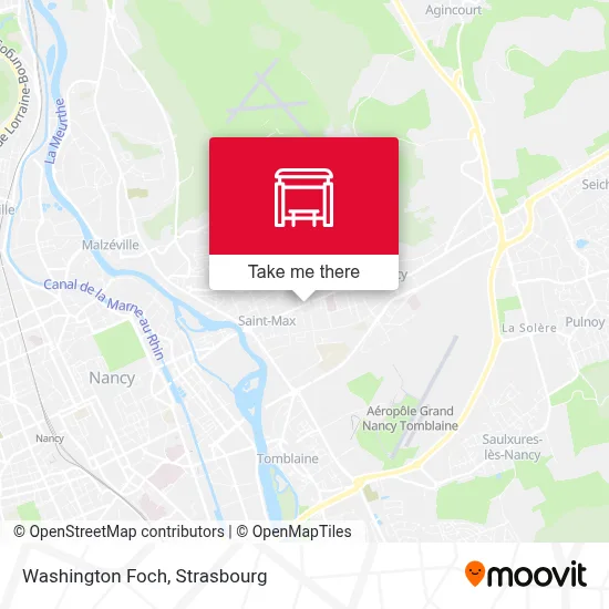 Washington Foch map