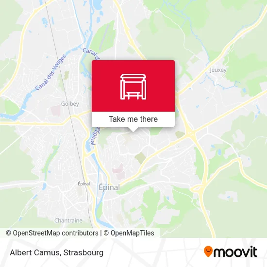 Albert Camus map