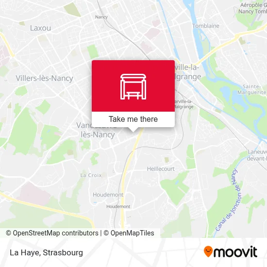 La Haye map