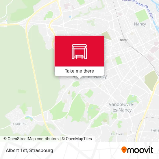 Albert 1er map
