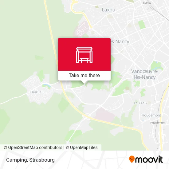 Camping map