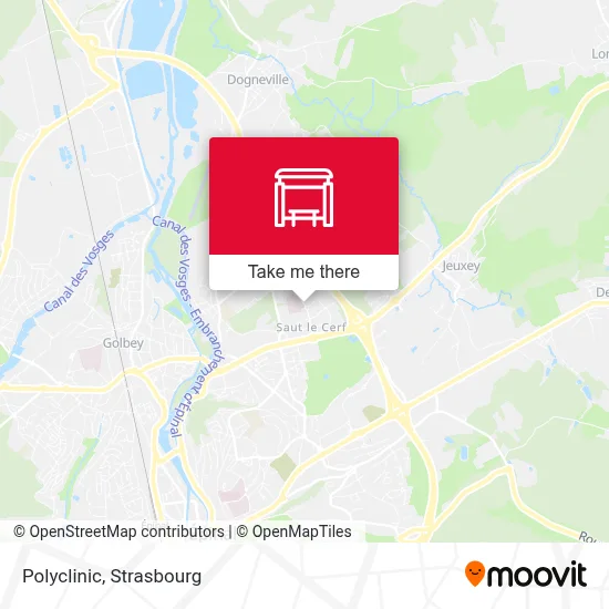 Polyclinique map