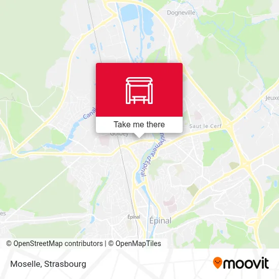 Moselle map