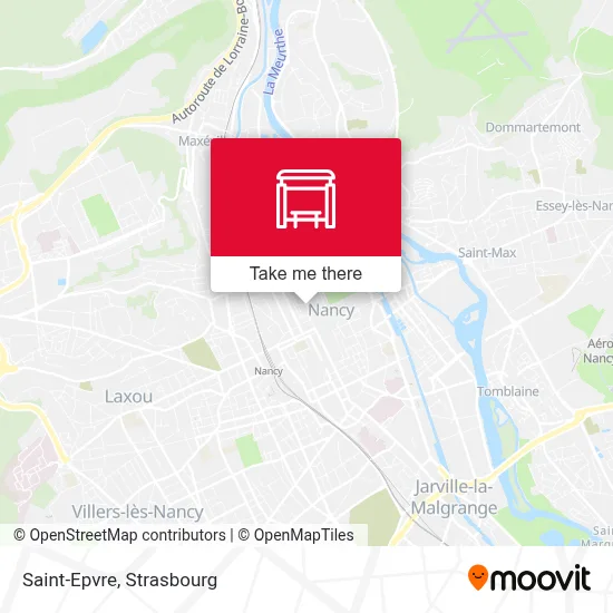 Saint-Epvre map