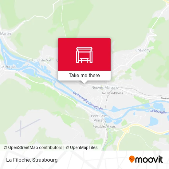 La Filoche map