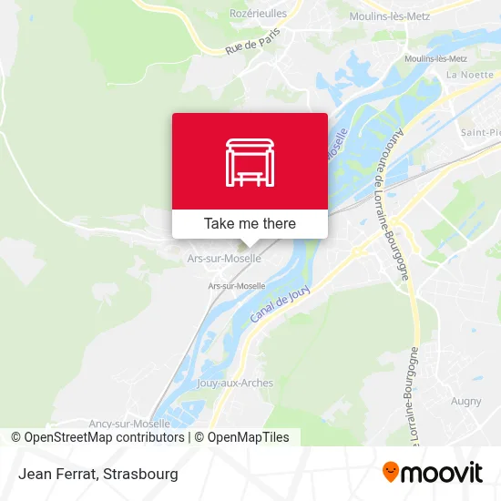 Jean Ferrat map