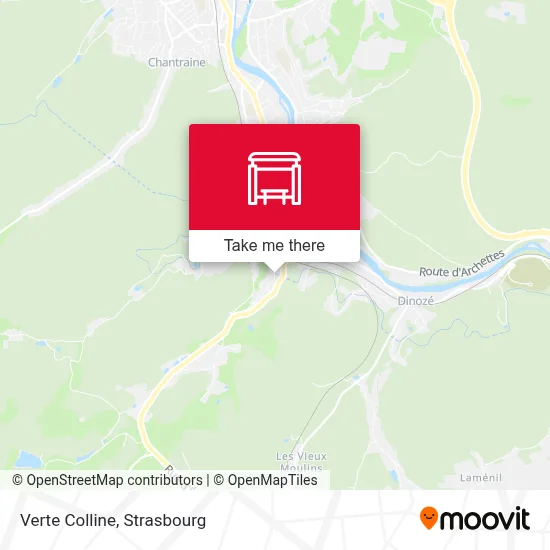 Verte Colline map