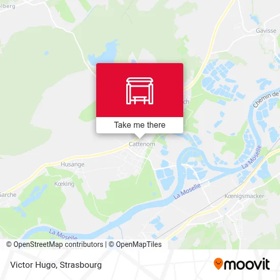 Victor Hugo map