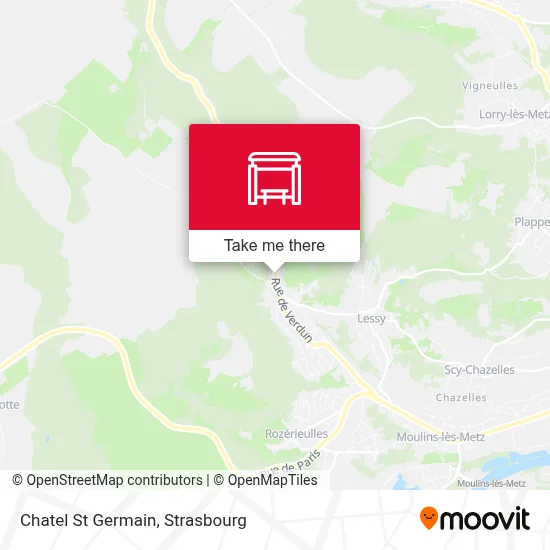 Chatel St Germain map