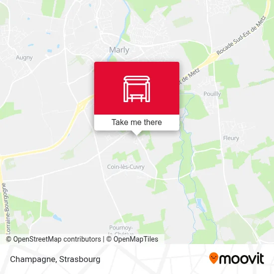 Champagne map