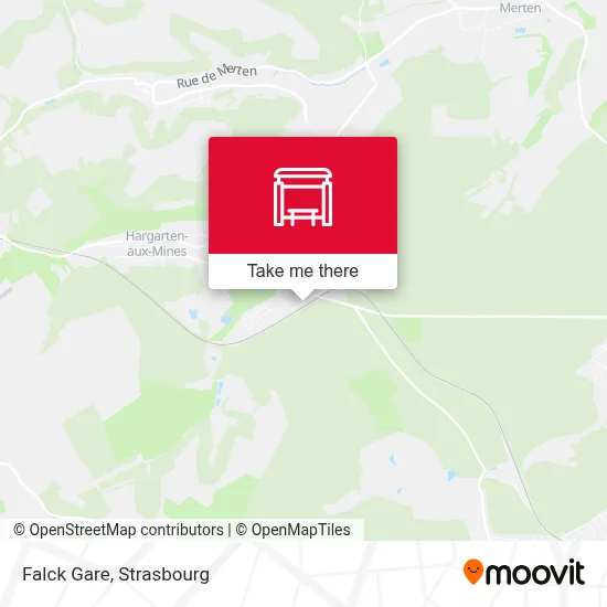 Falck Gare map