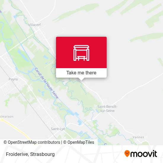 Froiderive map
