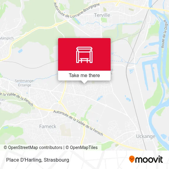 Place D'Harling map