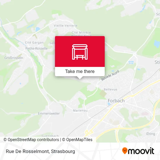 Rue De Rosselmont map
