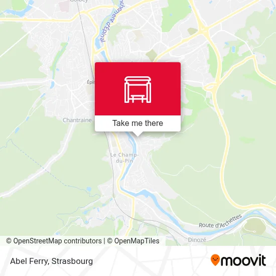 Abel Ferry map