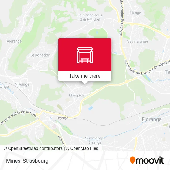 Miniere map