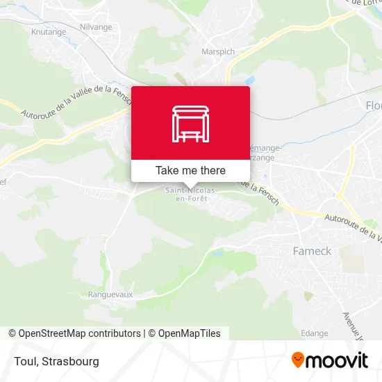 Toul map
