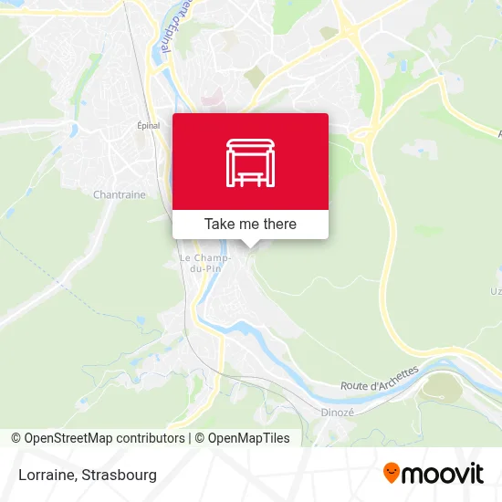 Lorraine map