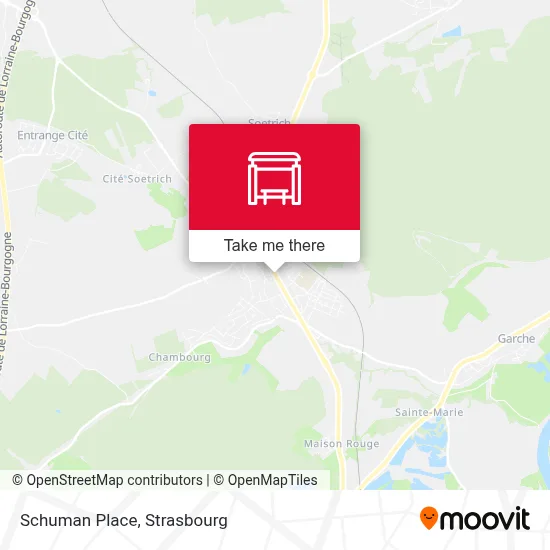 Place Schuman map