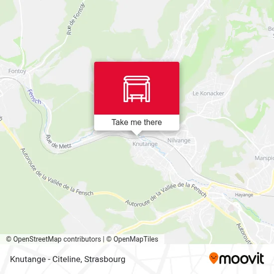 Knutange - Citeline map