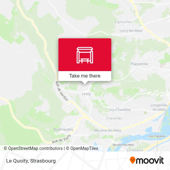 Le Quoity map