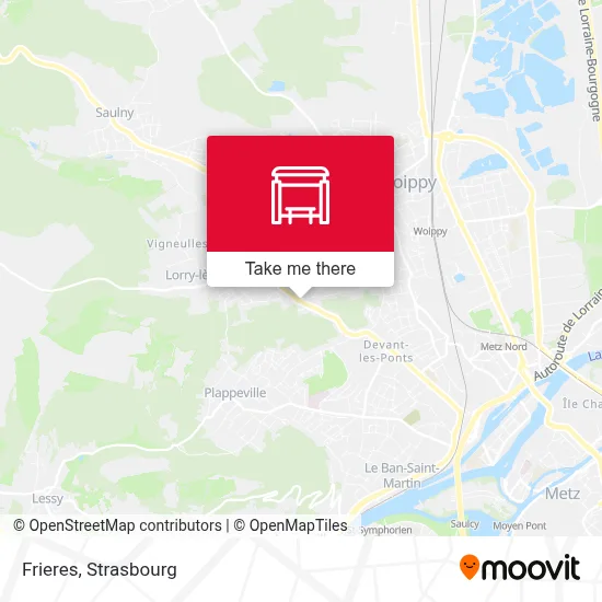 Frieres map