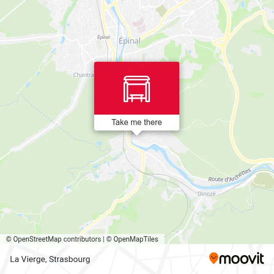La Vierge map