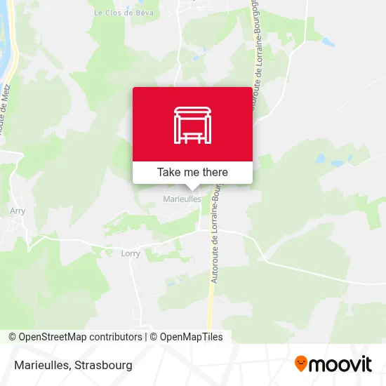 Marieulles map
