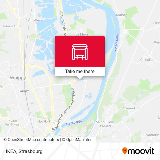 Ikea map