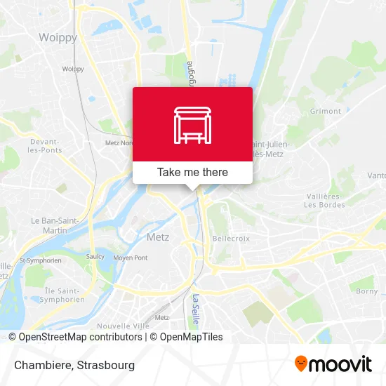 Chambiere map