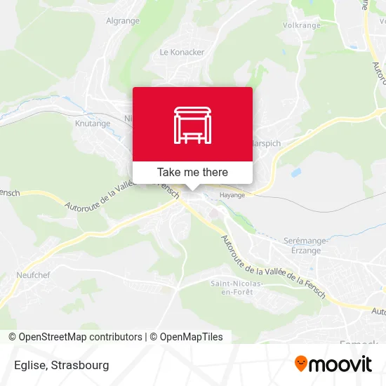 Eglise map
